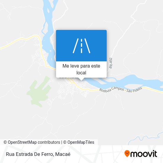 Rua Estrada De Ferro mapa