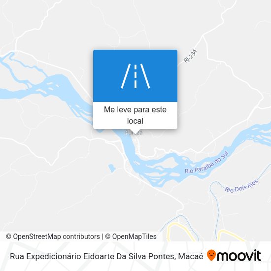 Rua Expedicionário Eidoarte Da Silva Pontes mapa