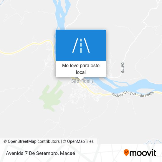 Avenida 7 De Setembro mapa