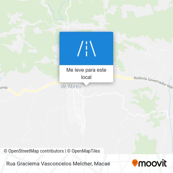 Rua Graciema Vasconcelos Melcher mapa
