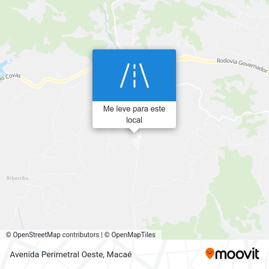 Avenida Perimetral Oeste mapa