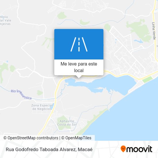 Rua Godofredo Taboada Alvarez mapa