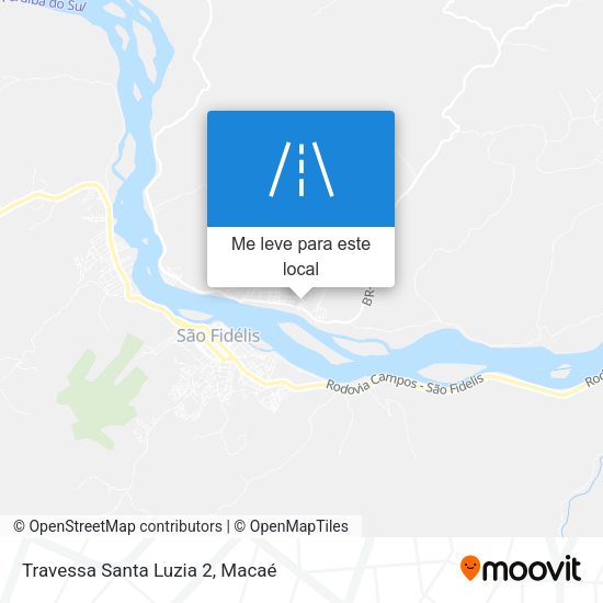 Travessa Santa Luzia 2 mapa