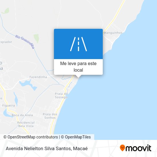 Avenida Nelielton Silva Santos mapa