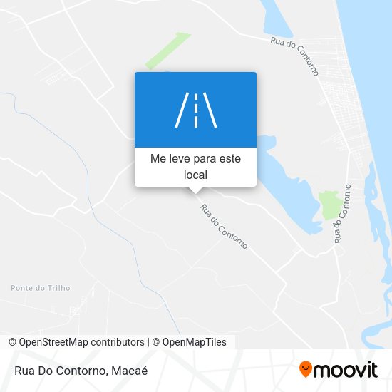 Rua Do Contorno mapa