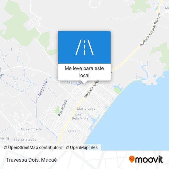 Travessa Dois mapa