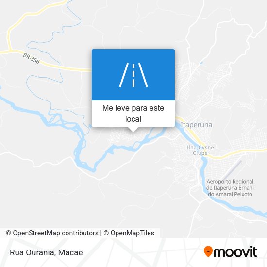 Rua Ourania mapa