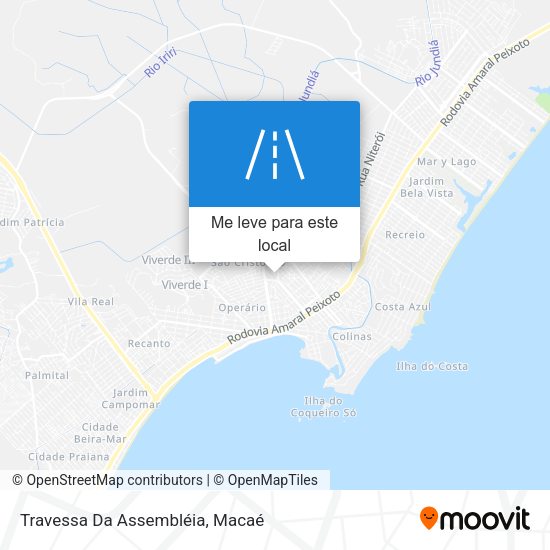 Travessa Da Assembléia mapa