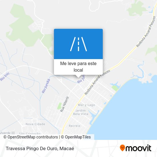 Travessa Pingo De Ouro mapa