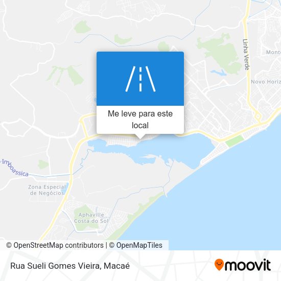 Rua Sueli Gomes Vieira mapa