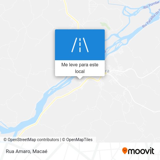 Rua Amaro mapa