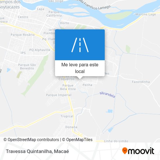 Travessa Quintanilha mapa