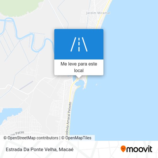 Estrada Da Ponte Velha mapa