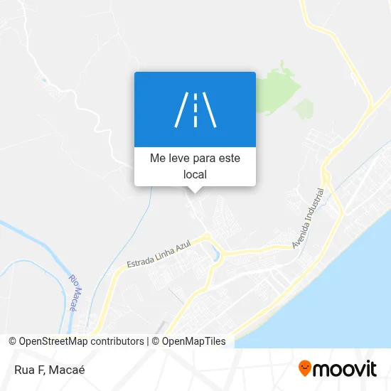 Rua F mapa