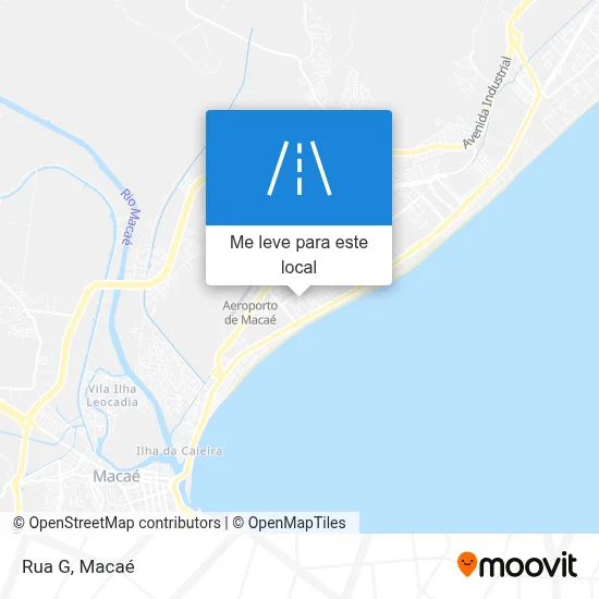 Rua G mapa