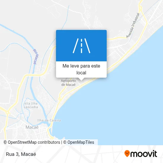 Rua 3 mapa