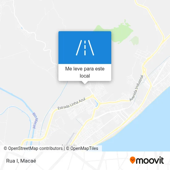 Rua I mapa
