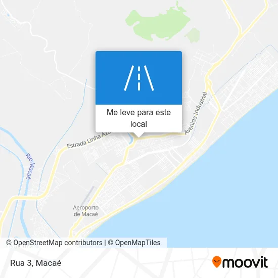 Rua 3 mapa