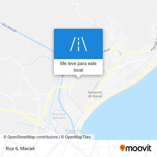 Rua 6 mapa