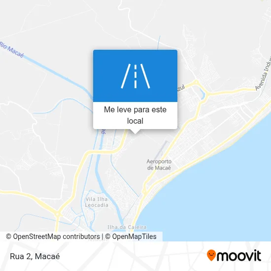 Rua 2 mapa