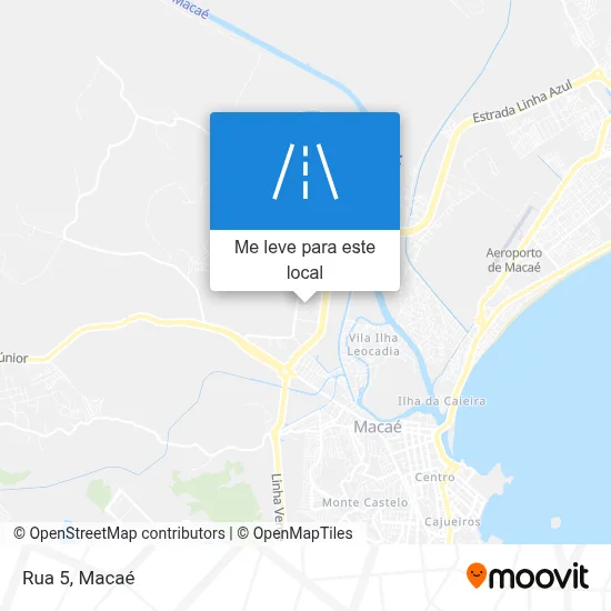 Rua 5 mapa