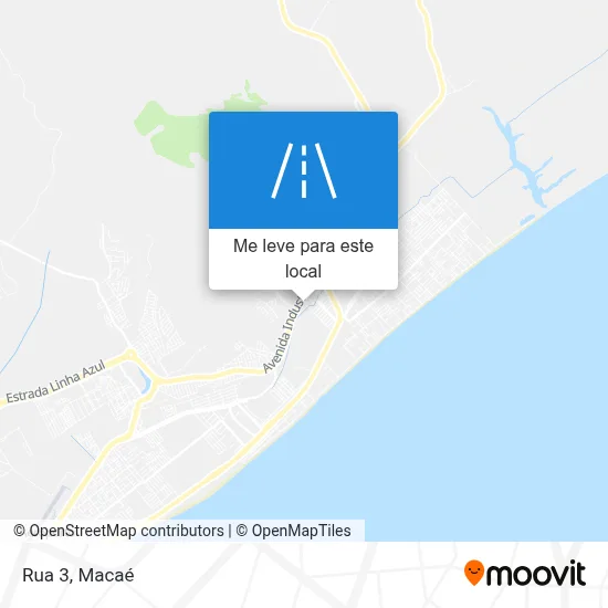 Rua 3 mapa