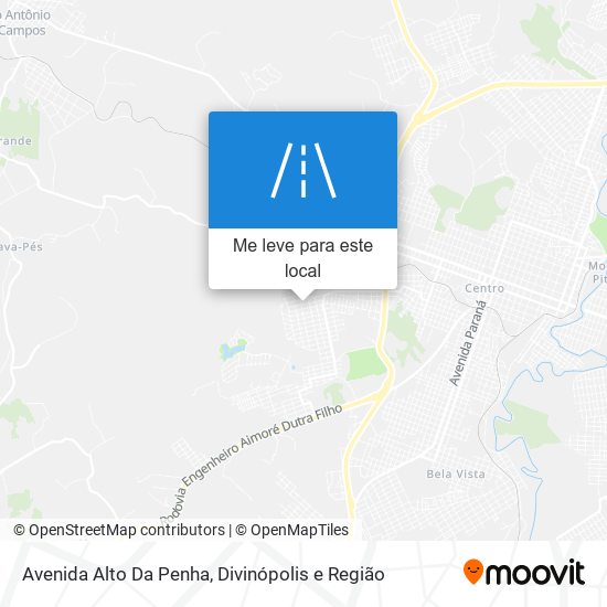 Avenida Alto Da Penha mapa