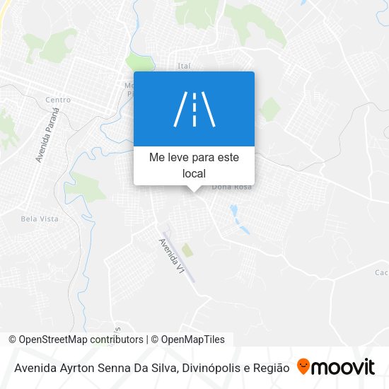 Avenida Ayrton Senna Da Silva mapa