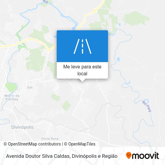 Avenida Doutor Silva Caldas mapa