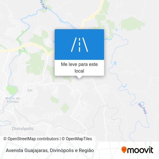 Avenida Guajajaras mapa