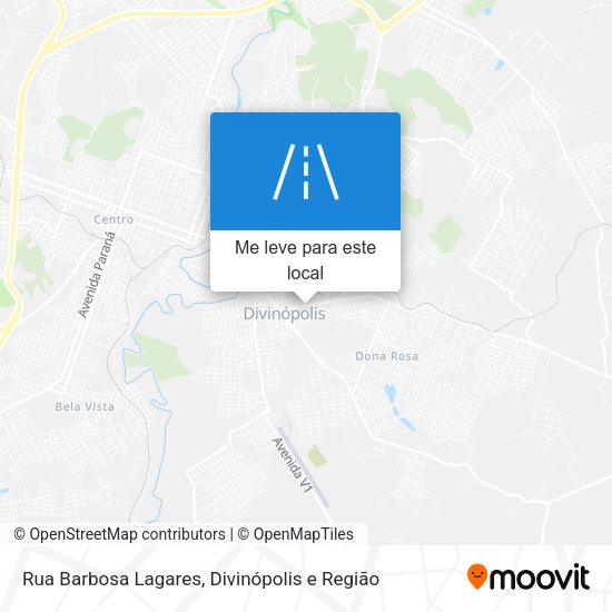 Rua Barbosa Lagares mapa