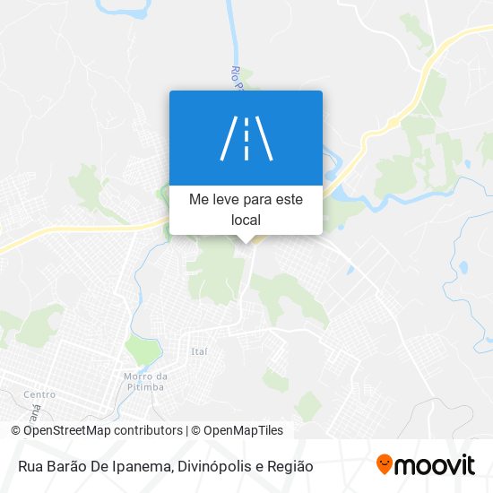Rua Barão De Ipanema mapa