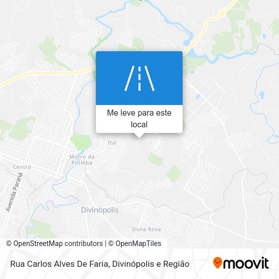 Rua Carlos Alves De Faria mapa
