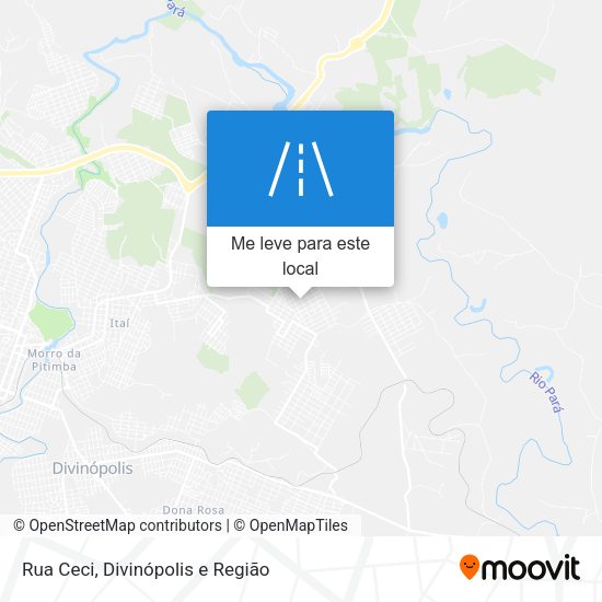 Rua Ceci mapa