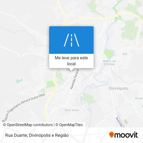 Rua Duarte mapa
