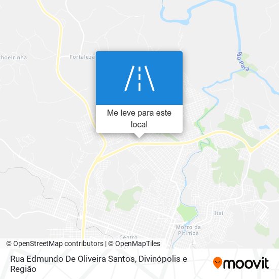 Rua Edmundo De Oliveira Santos mapa