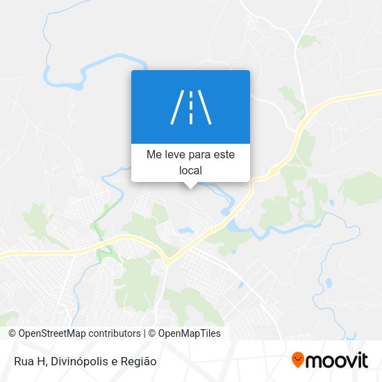 Rua H mapa