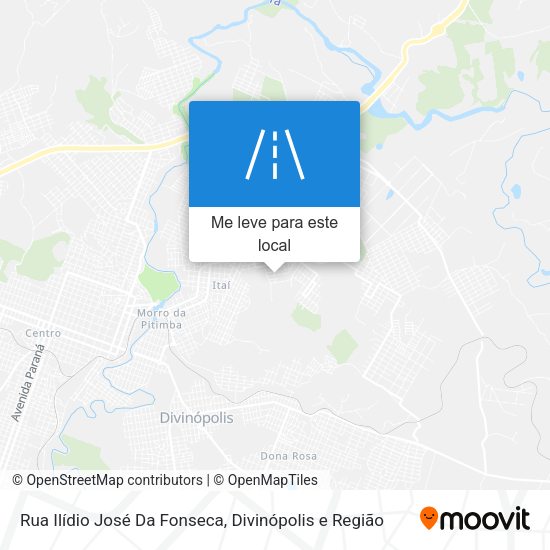 Rua Ilídio José Da Fonseca mapa