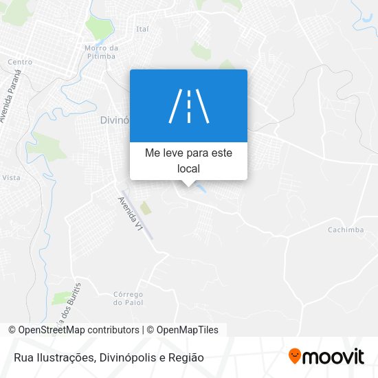 Rua Ilustrações mapa