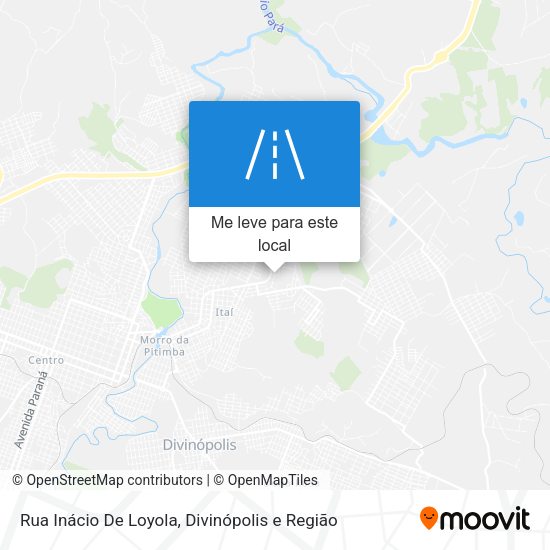 Rua Inácio De Loyola mapa