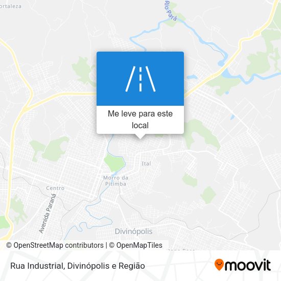 Rua Industrial mapa