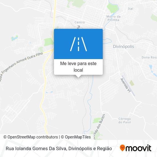 Rua Iolanda Gomes Da Silva mapa