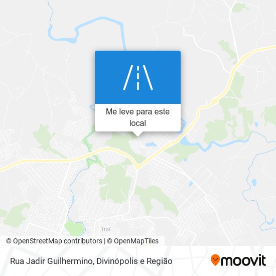 Rua Jadir Guilhermino mapa