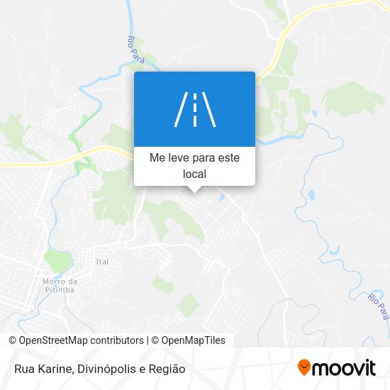 Rua Karine mapa