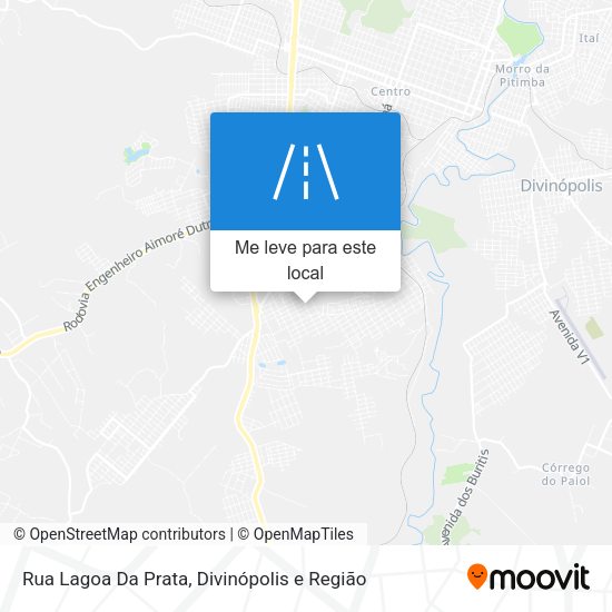 Rua Lagoa Da Prata mapa
