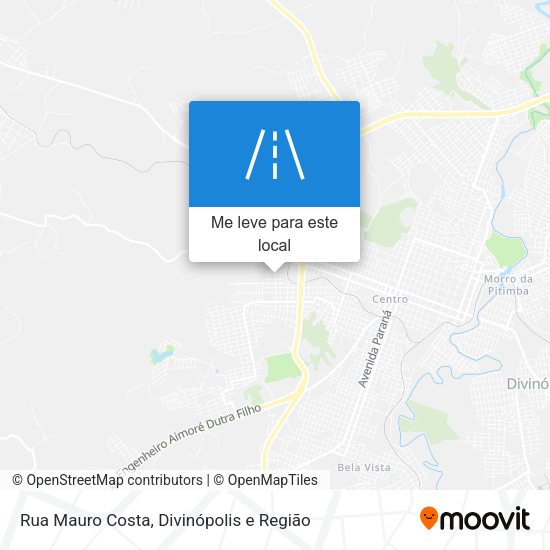 Rua Mauro Costa mapa