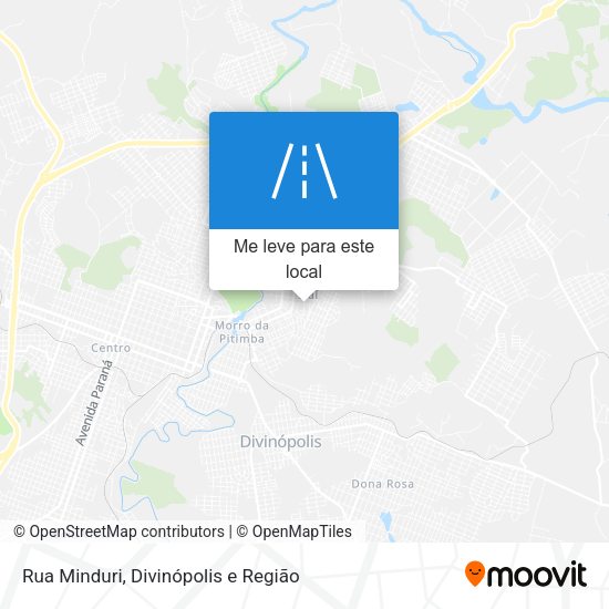 Rua Minduri mapa