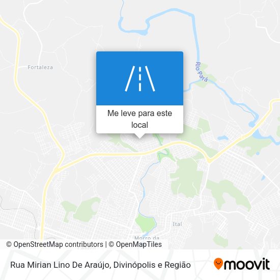 Rua Mirian Lino De Araújo mapa