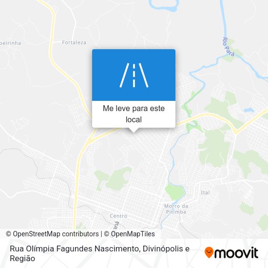Rua Olímpia Fagundes Nascimento mapa