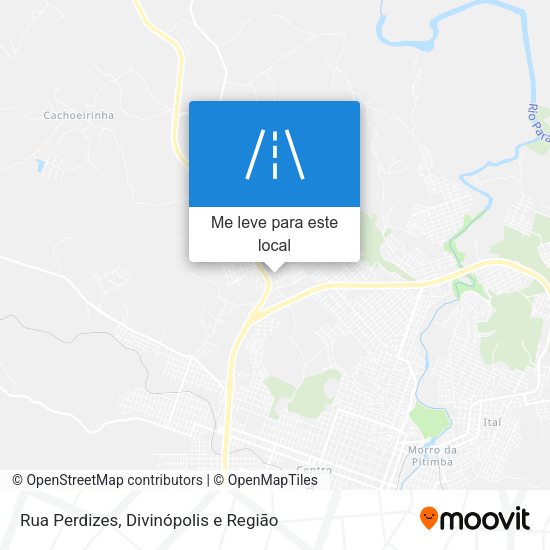 Rua Perdizes mapa